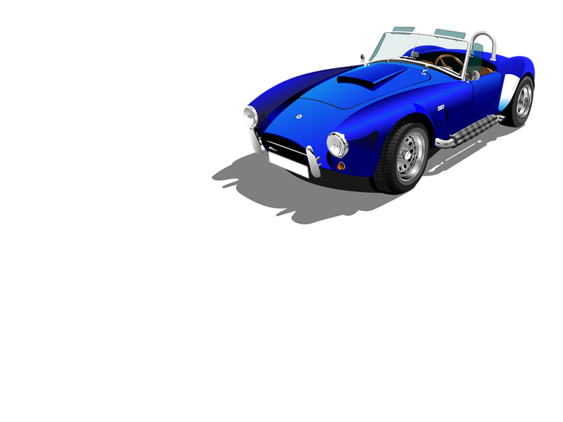 A picture of a sports car