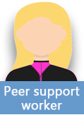 Peer support worker