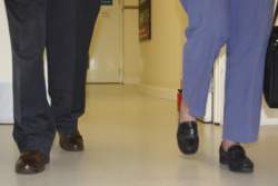 Conversation in cafe