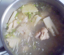 Chinese food - chicken soup