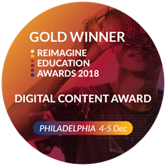 Reimagine Education Awards 2018 Gold Winner