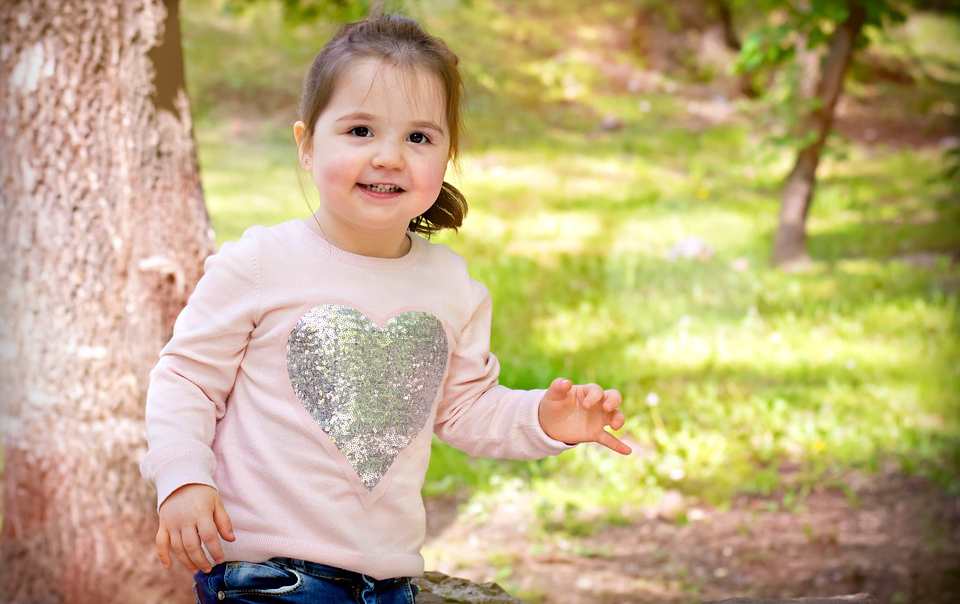 Colour picture of a young girl