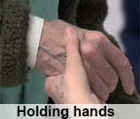 Hand holding