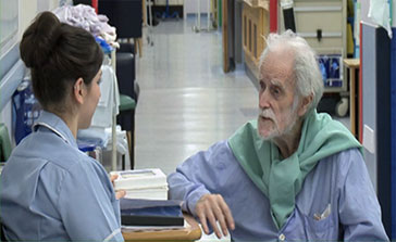 Jim wants to stay in hospital