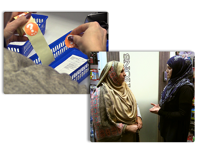 Image of a MUR process and discussion from outside consultation room