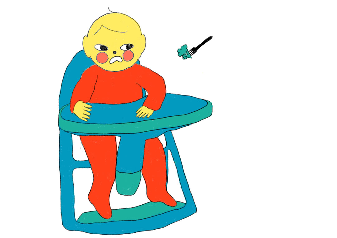 BabyGRO - different food tasting.