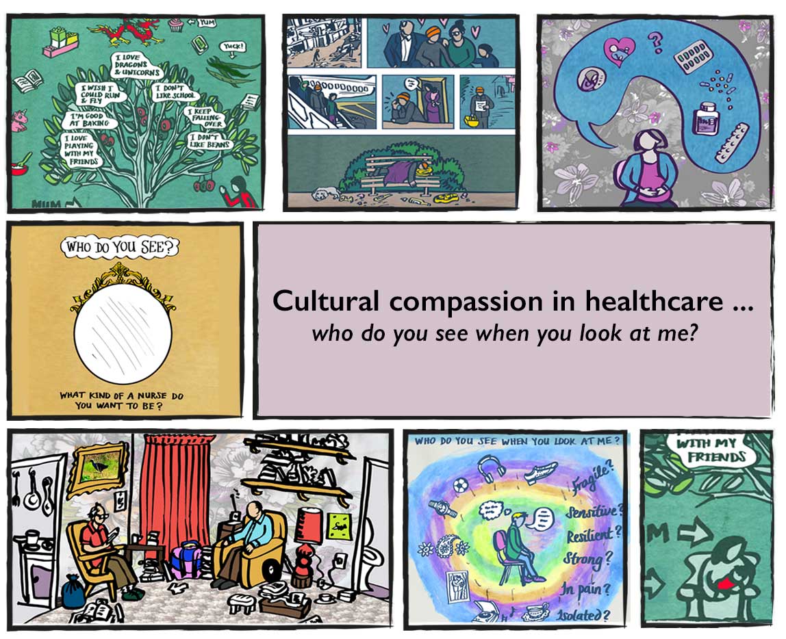 Illustration for the Cultural compassion in healthcare learning resource.