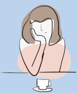 A woman suffering with postnatal-depression.