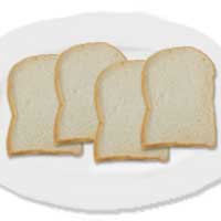 4 Slices of Bread