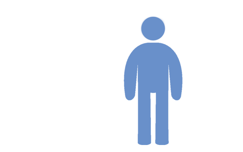 Icon of a man standing