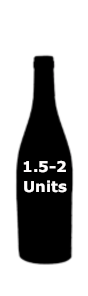 1.5 to 2 units of alcohol logo.