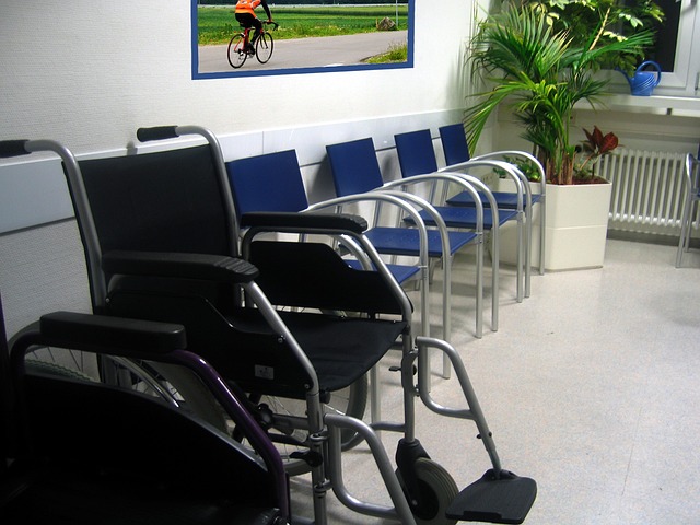 A specialist centre waiting area