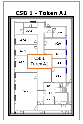 Fire token for the CSB Building.