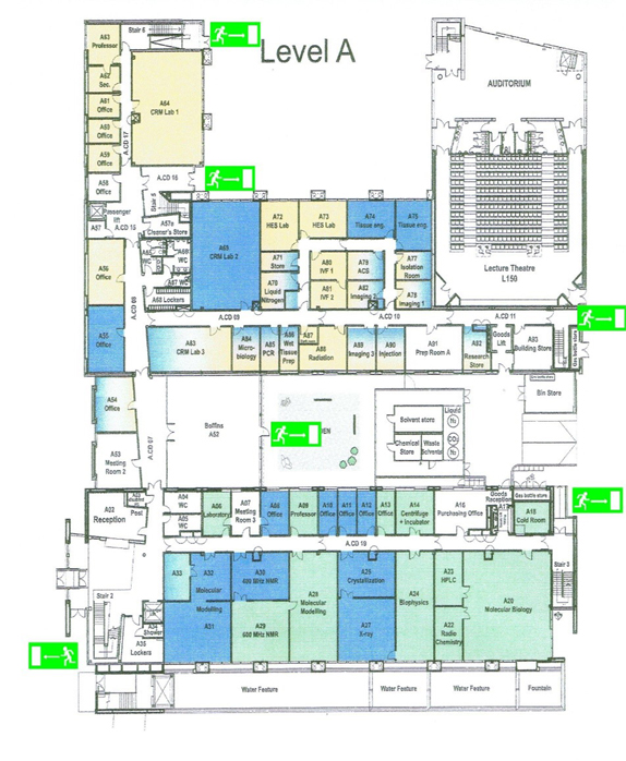 Hearing science building - Fire assembly point