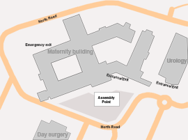 Maternity unit fire assembly pont - thumbnail