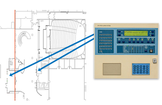 Medical school fire panel plan