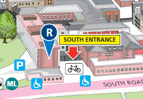 South entrance fire exit procedures - thumbnail