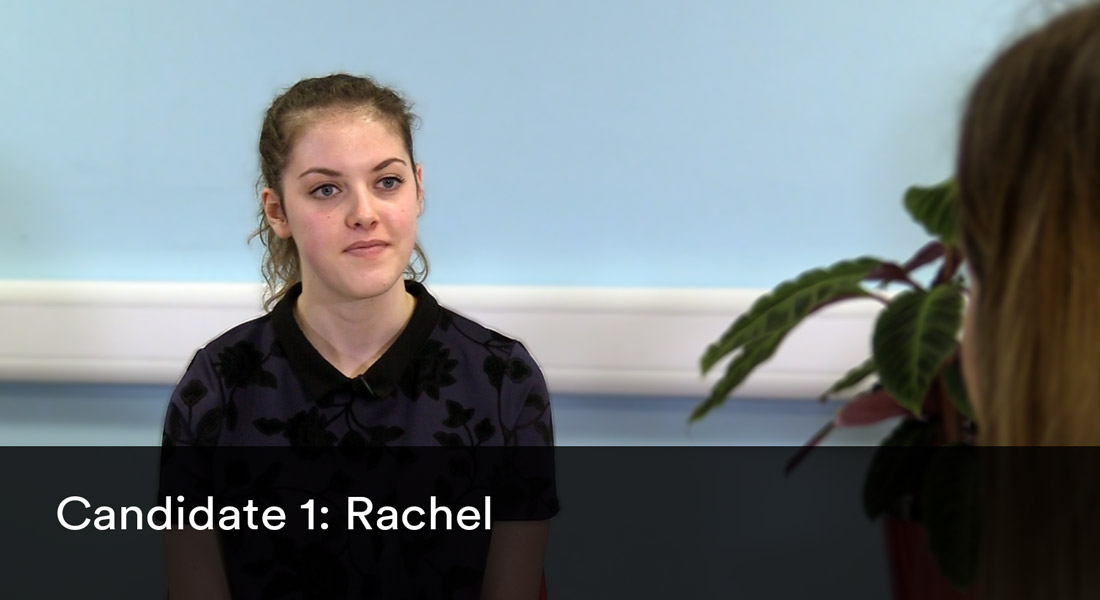 Candidate 1: Rachel