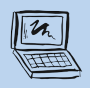 An illustration of a laptop.