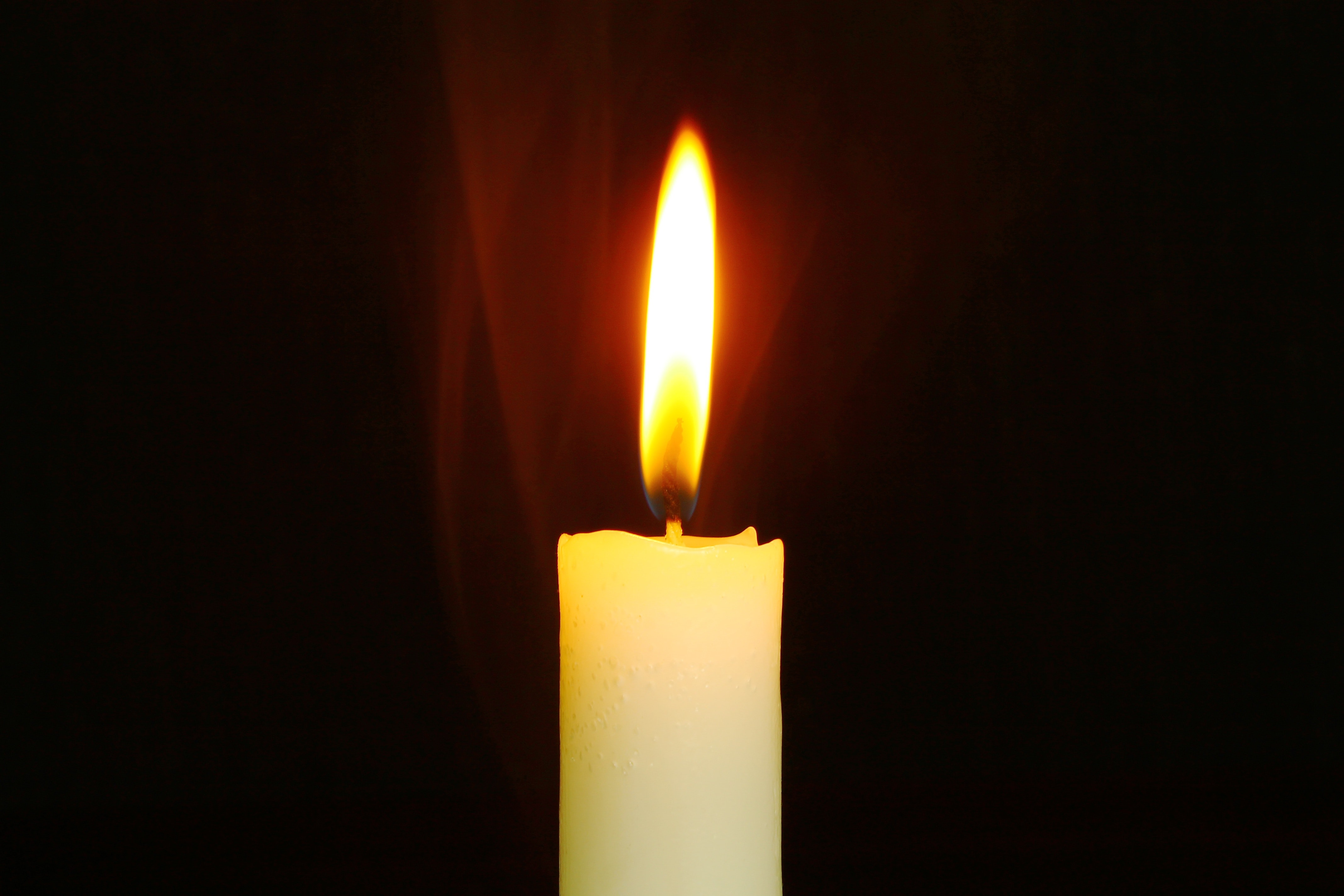 Candle burning