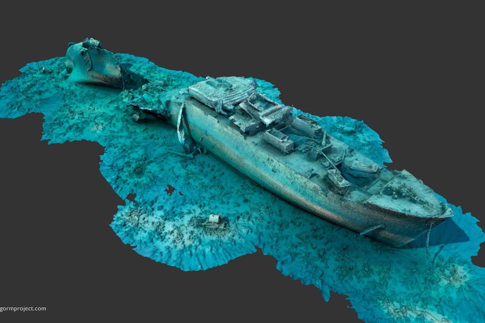 3D survey of the SS Thistlegorm wreck