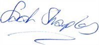 Sarah Sharples signature