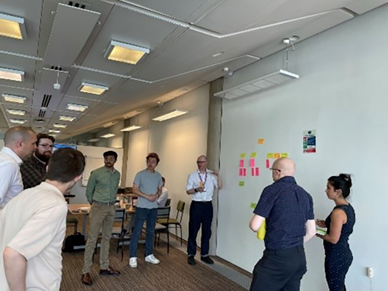 KPMG colleagues at the workshop