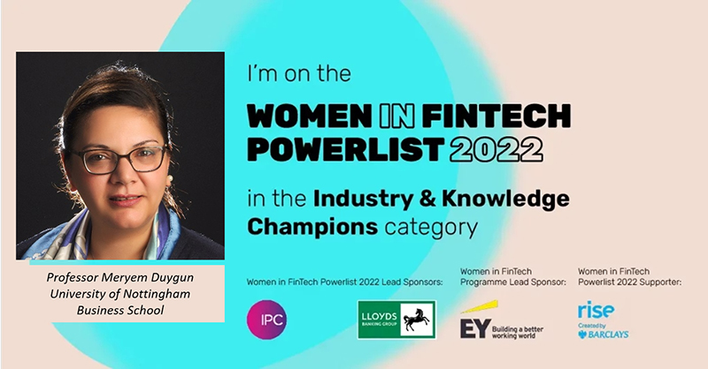 Women in Fintech Powerlist graphic