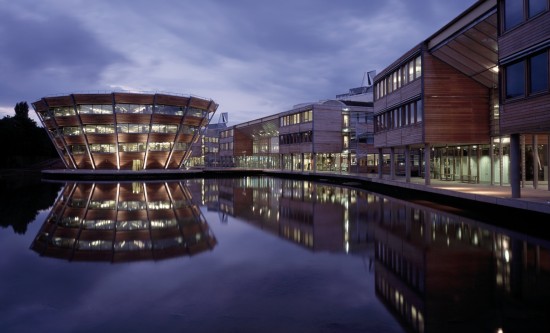 Nottingham University Business School building Jubilee Campus