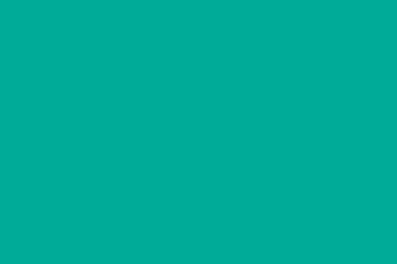 Turquoise block colour