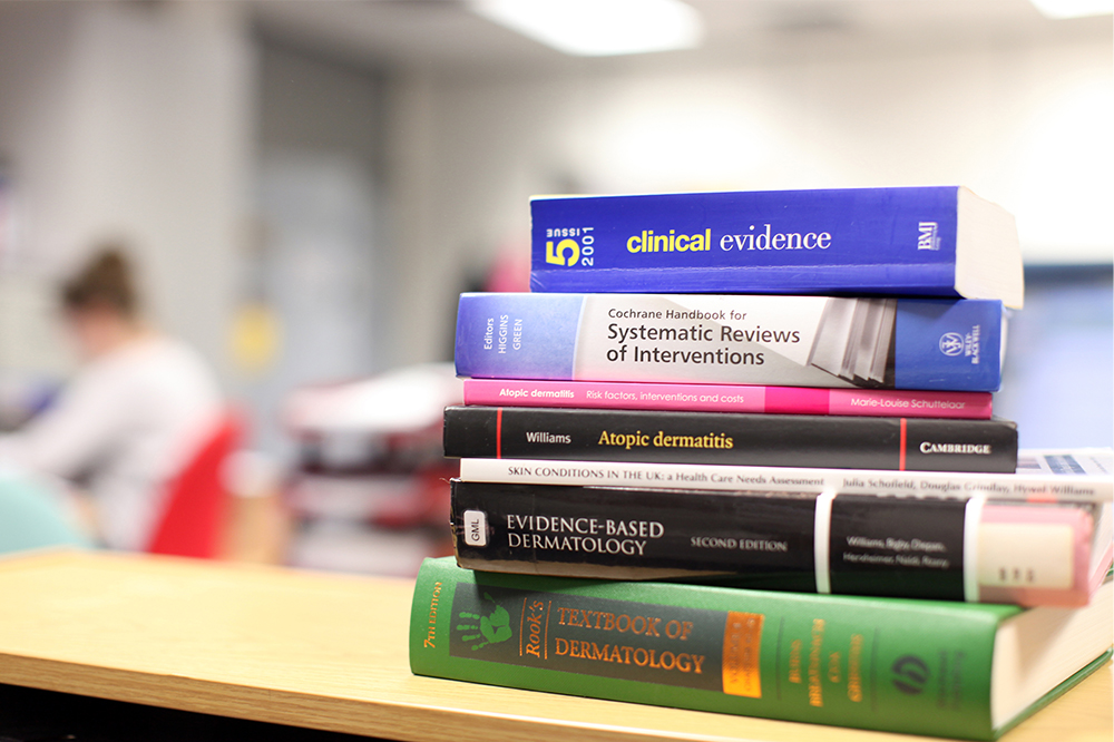 A collection of clinical textbooks