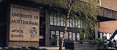 Medical School Stores images bar.  University of Nottingham