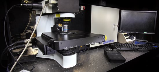 ISAC's Horiba LabRam HR - A  multifunctional Raman Spectrometer