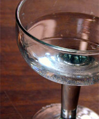 glass of water
