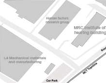 Hearing science building - Fire assembly point