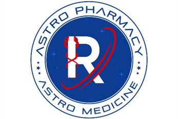 A logo of the Astropharmacy and Astromedicine