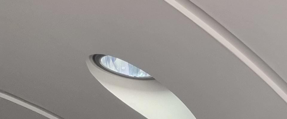 Two groups of three people having a conversation