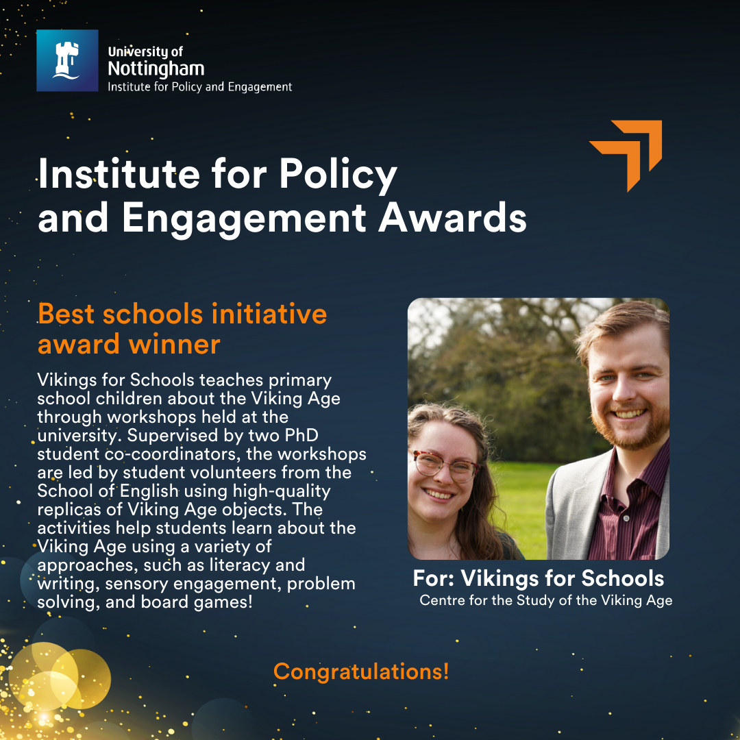 Vikings for Schools Project personalised banner