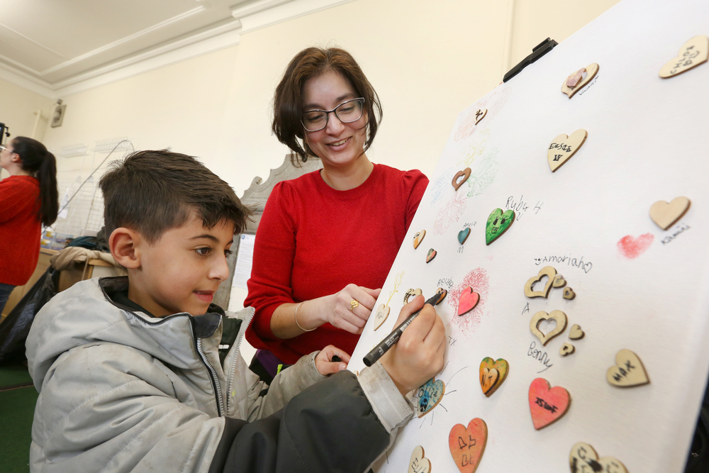 Child at an exhibit 3