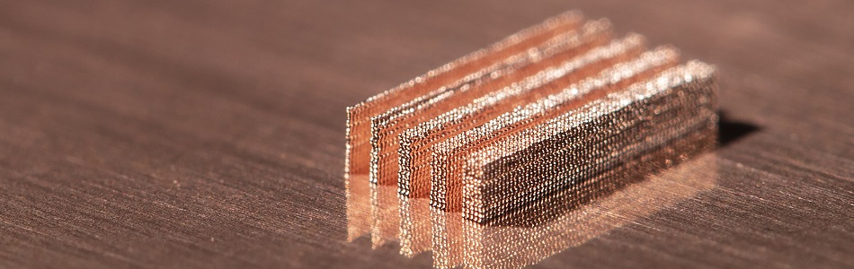 Thin walls of pure copper printed using the drop-on-demand MetalJet technology