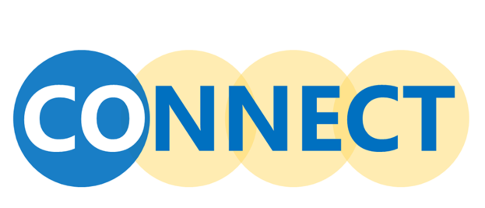 The CONNECT Study logo which says CONNECT with 4 connecting circles