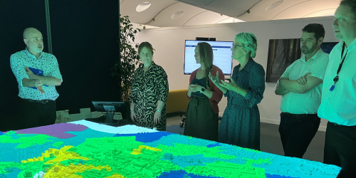 Picture of city as a lab