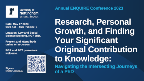 enquire conference 2023 poster
