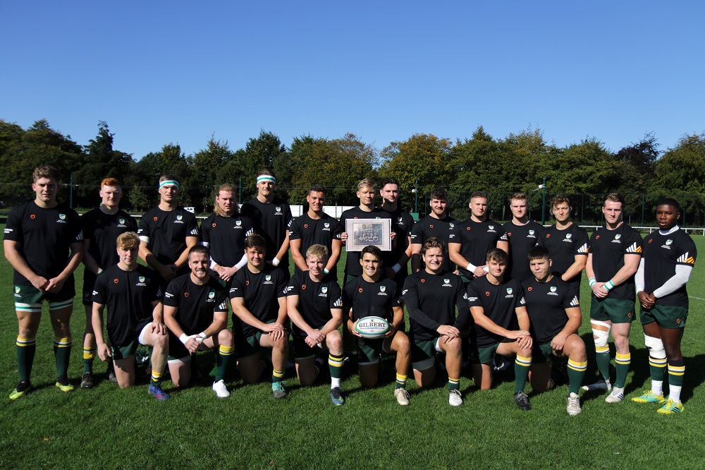 The current men's First XV
