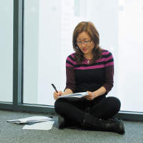 Studying in the Mathematical Sciences building