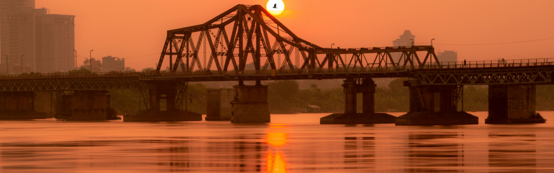 Photograph of the Hanoi delta